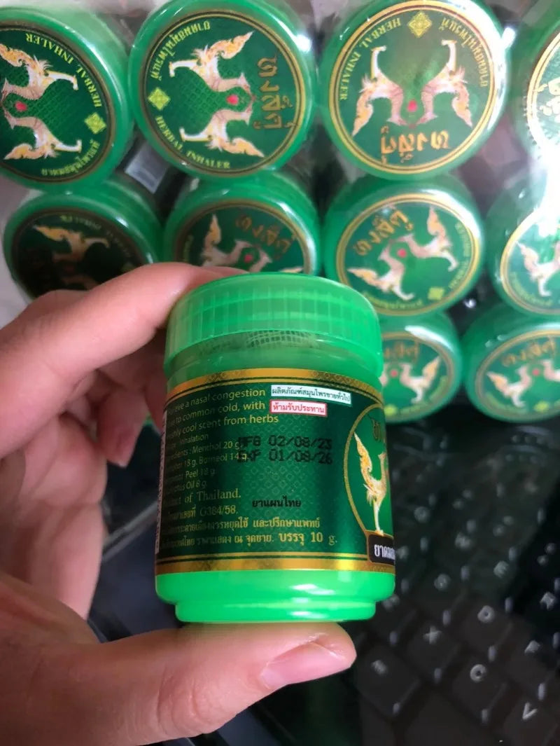Herbal Aromatherapy Inhaler Stick for Congestion & Travel