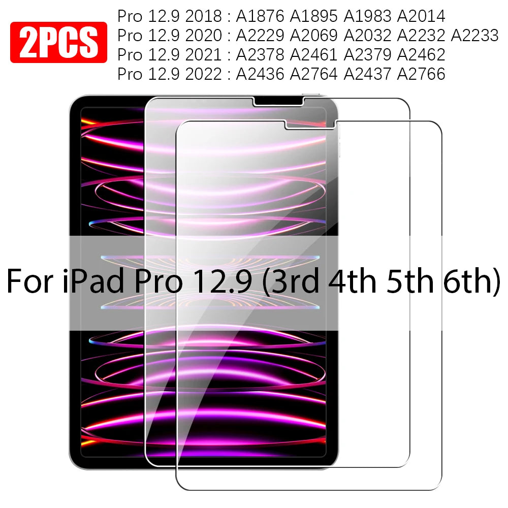 Premium Tempered Glass Screen Protector for iPad