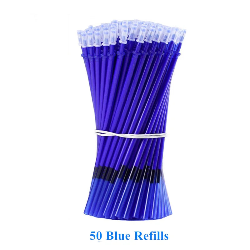 Erasable Gel Pen Set with Refills & Eraser