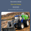 Remote-Controlled Farm Tractor Toy with Realistic Engineering Details