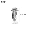 Stainless Steel Petal Rivet Nuts for Secure Panel and License Plate Mounting