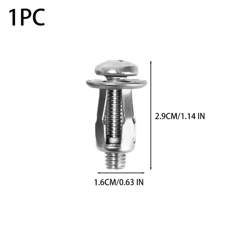 Stainless Steel Petal Rivet Nuts for Secure Panel and License Plate Mounting