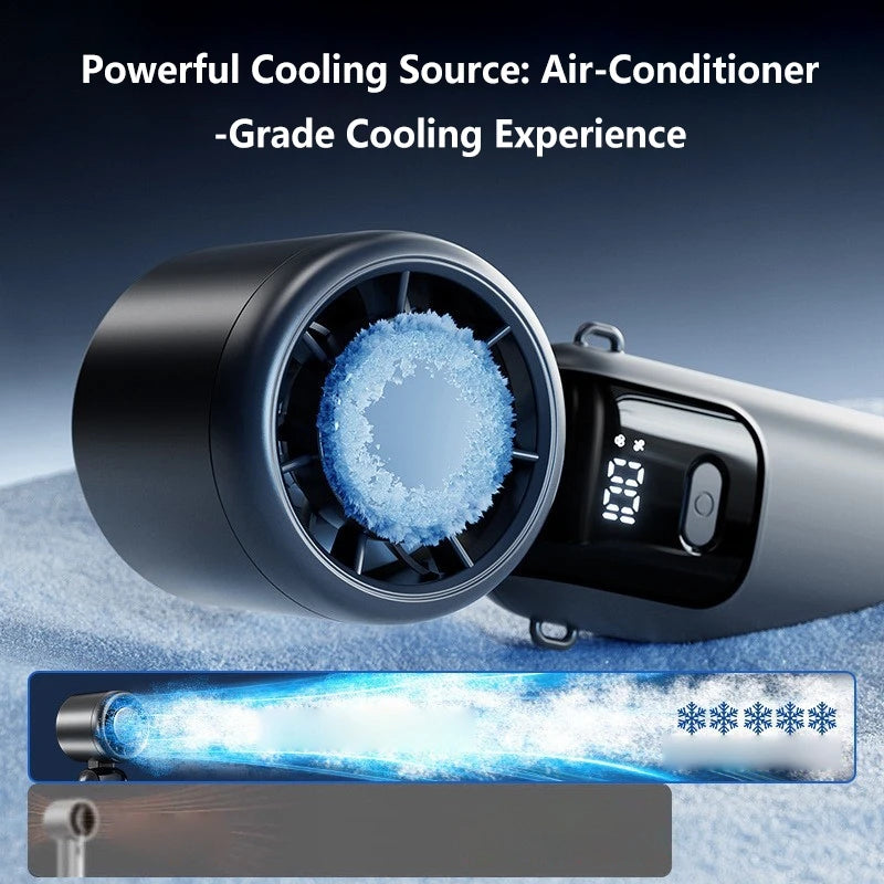 Portable Foldable Handheld Fan with 100 Speed Levels