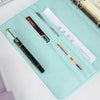 Premium wiederbefüllbares Leder-Notizbuch-Organizer