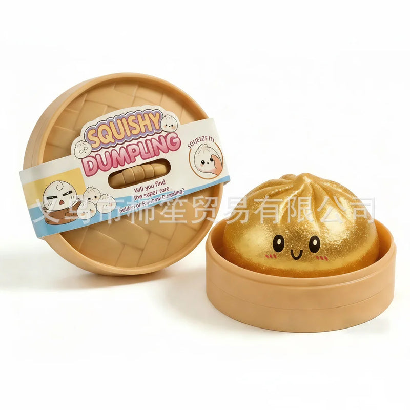 Glitter Dumpling Squishy Stress Relief Toy