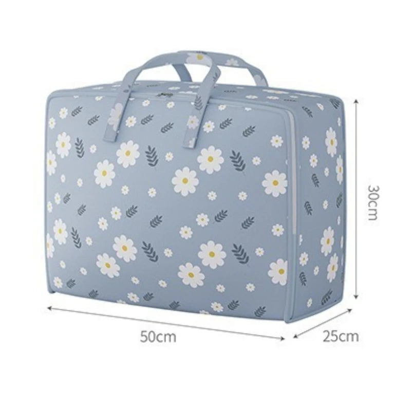 Large Foldable Blanket Storage Bags for Comforters and Bedding