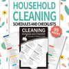 A5 Weekly Cleaning Planner