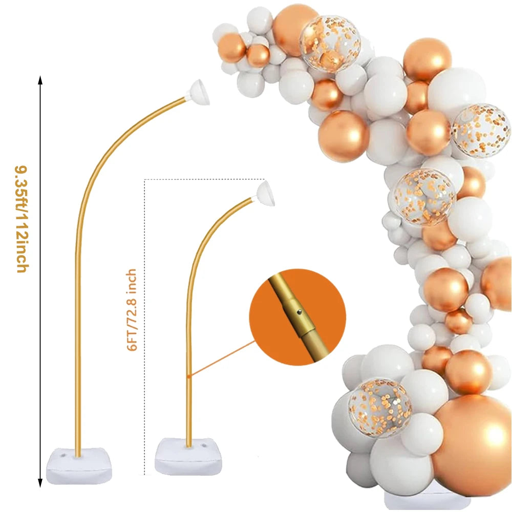 Flexible Balloon Arch Kit with Sturdy Base for Party Decor