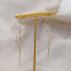 Long Chain Threader Earrings