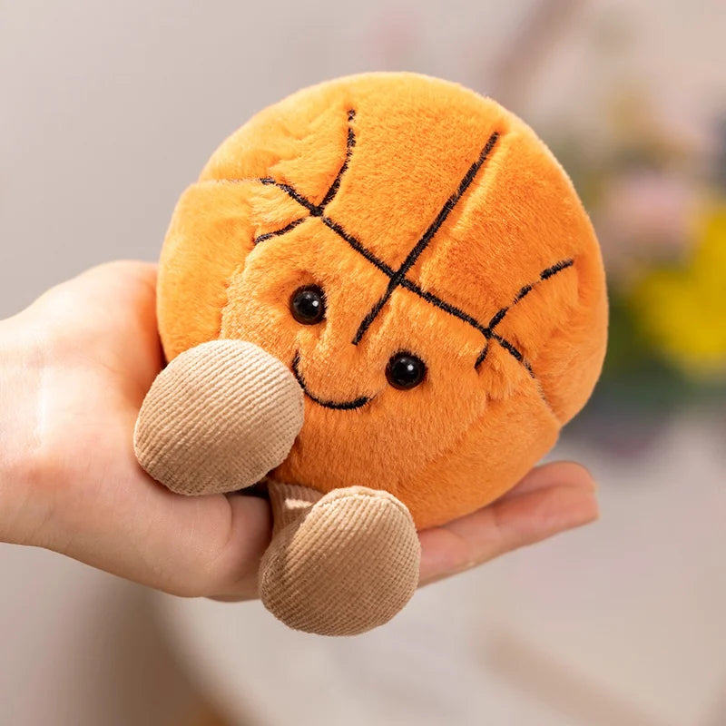 Sport Plush Ball Pillow – Soft Stuffed Toy for Sports Fans