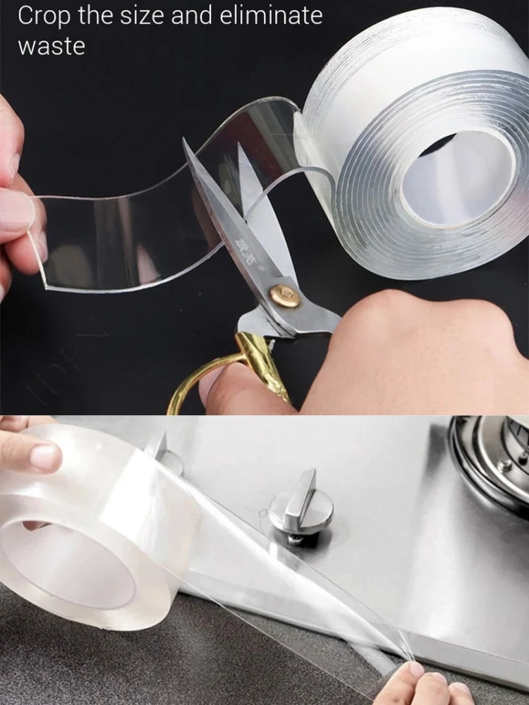 Invisible Nano Double-Sided Tape - Reusable & Waterproof