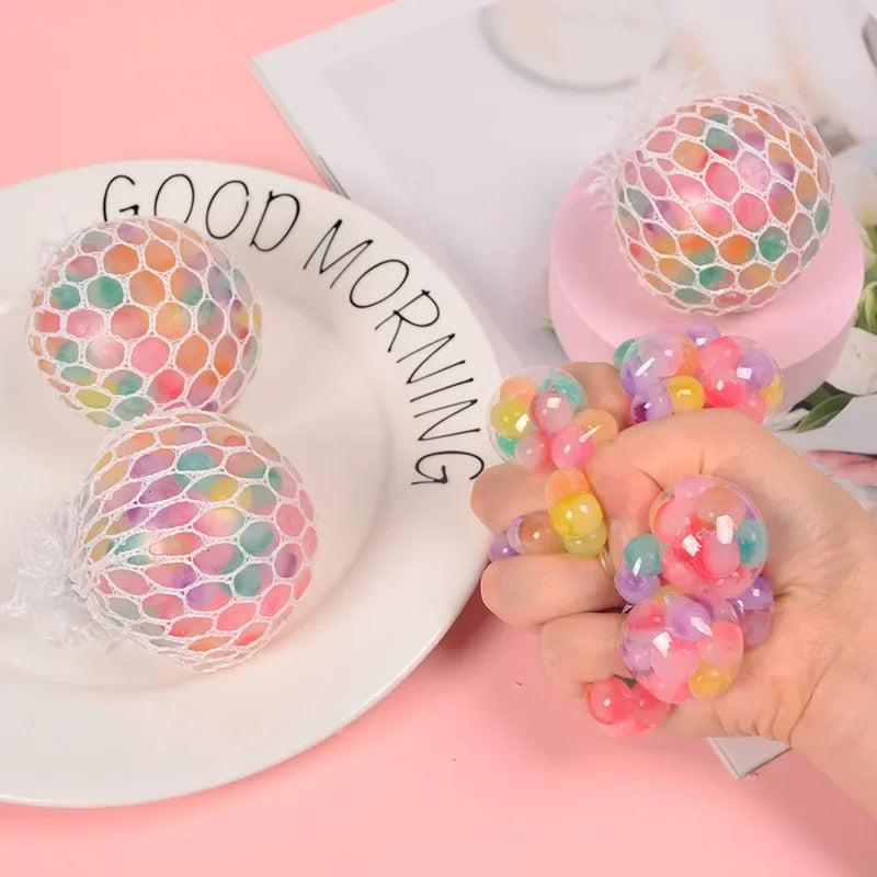 Boule Anti-Stress Sensorielle Arc-en-Ciel