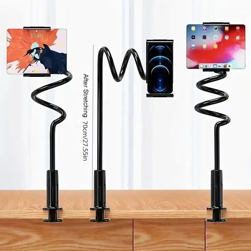 Flexible Gooseneck Tablet Holder for Bed, Desk & Travel