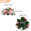 Set of 6 Silk Rose Flower Balls for Wedding & Event Decor