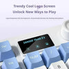 Compact 98-Key Wired Keyboard with RGB Lighting