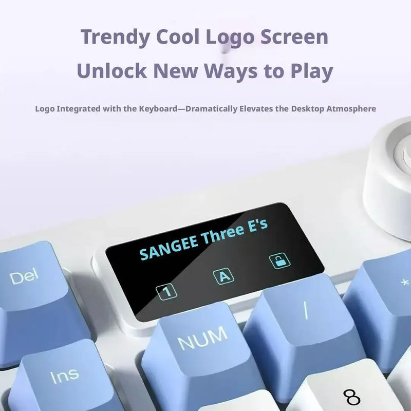Compact 98-Key Wired Keyboard with RGB Lighting