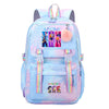 Stylish Letter Print Nylon Backpack for Everyday Use