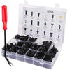 Mixed Size Plastic Retainer Clips for Auto Trim, Bumper, and Door Panels
