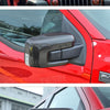 Carbon Fiber Look Mirror Cover for Ford F-150 (2021-2025)