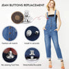 No-Sew Adjustable Jeans Button Pins for Waist Tightening and Decoration