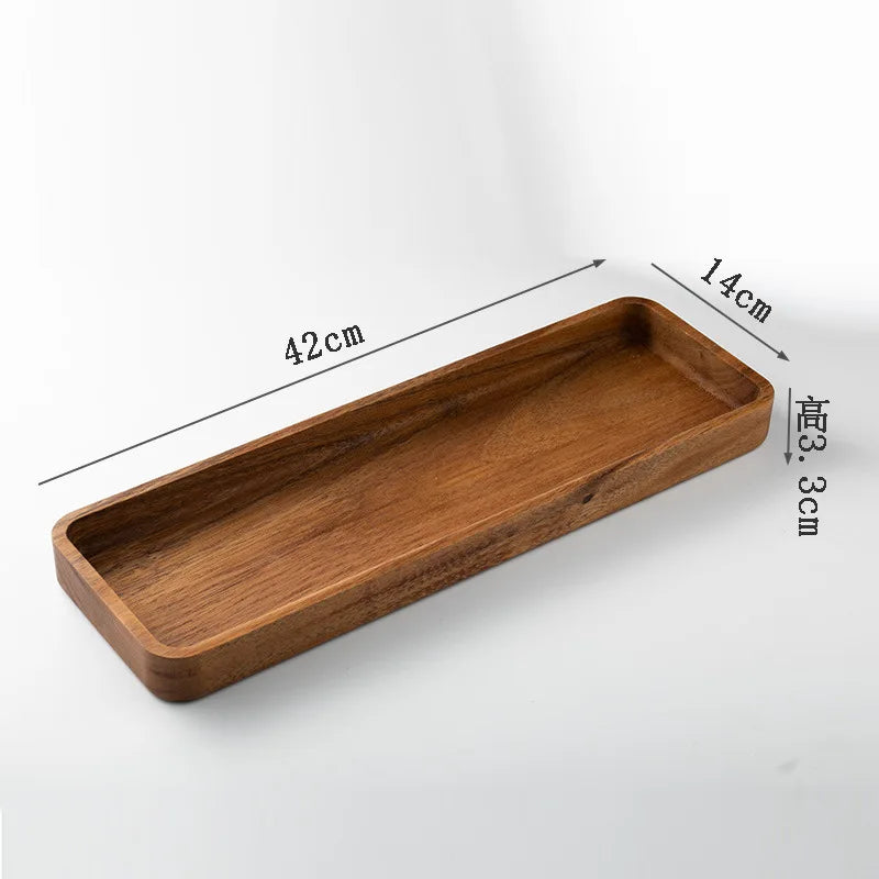 Black Walnut Wood Serving Tray