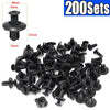 8mm Plastic Push Pin Rivets for Auto Fender and Bumper Repair