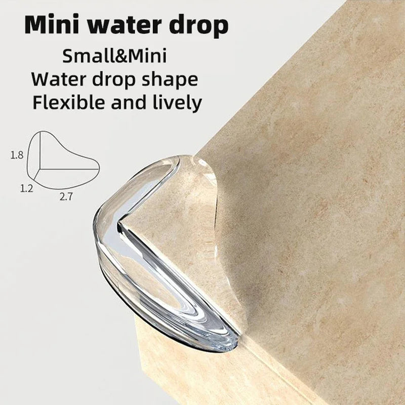 Clear Silicone Corner Guards for Baby Safety