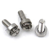 304 Stainless Steel Cage Nuts and Captive Screws for Rack Mounting (M5/M6)