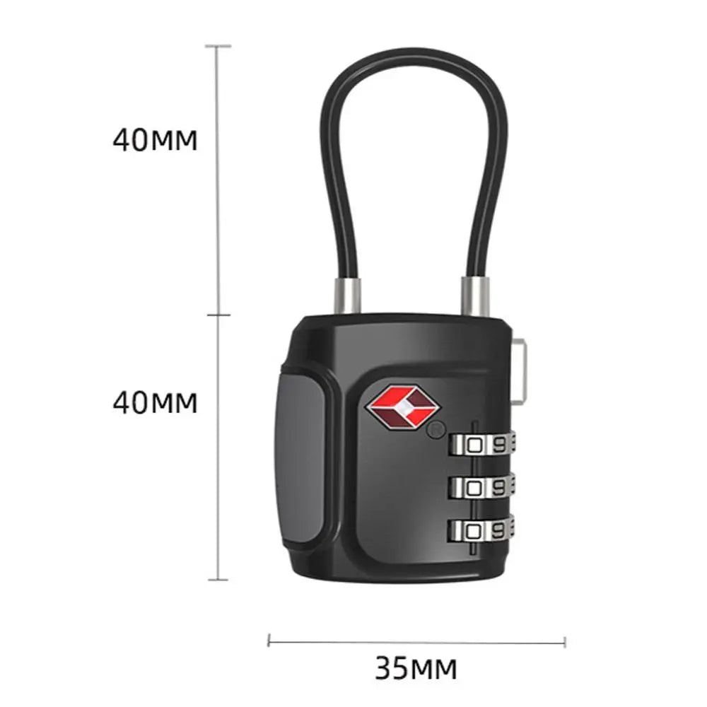 TSA Combination Padlock for Luggage and Travel