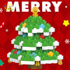 Mini Christmas Tree Building Block Set with Santa, Snowman & Elk