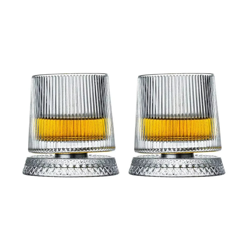Copas de Whisky Giratorias (Juego de 2)