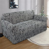 Elastic Pleated Sofa Cover – Stretchy 3-Seat Protection with Floral Design