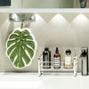 Leaf-Shaped Absorbent Microfiber Towel with Hang Loop