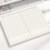 B5 Flip-Top Spiral Notebook with Thick Lined Paper, Matte Cover & Page Dividers – Ideal for College Notes & Exam Prep