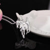 Sterling Silber Pferdekette