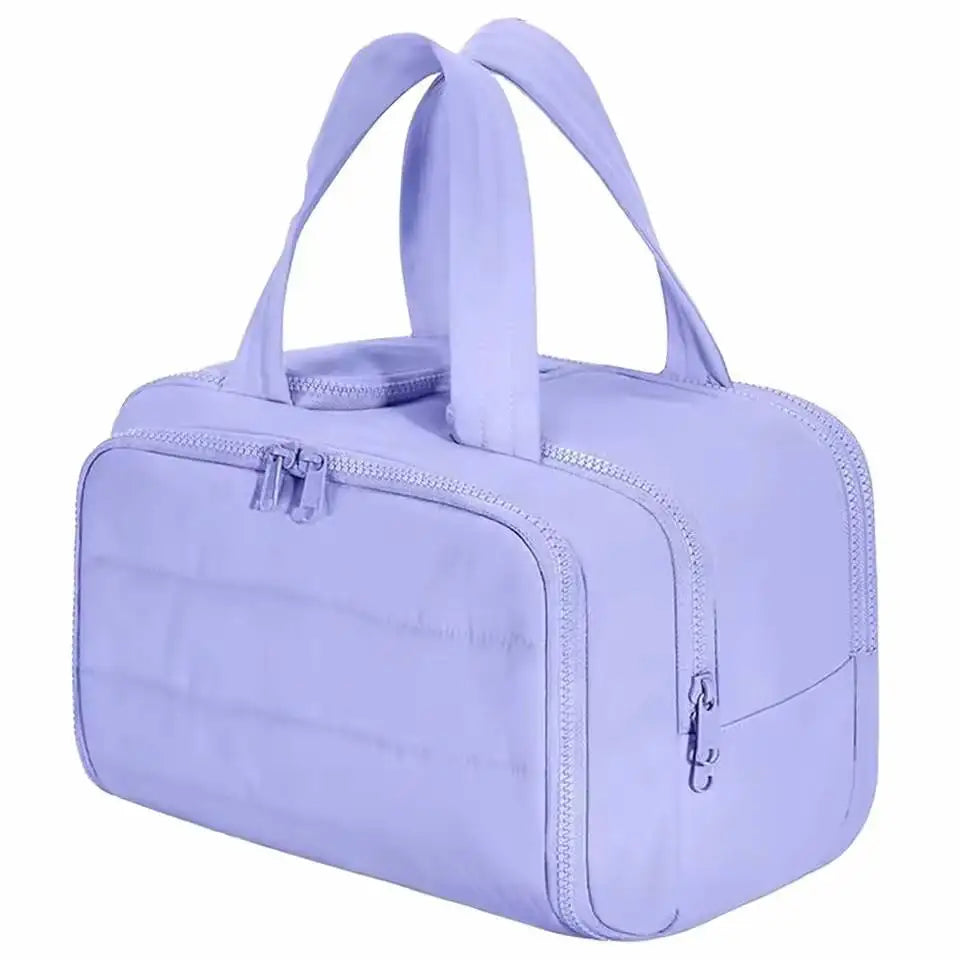 Waterproof Travel Toiletry Organizer Bag with Hanging Handle