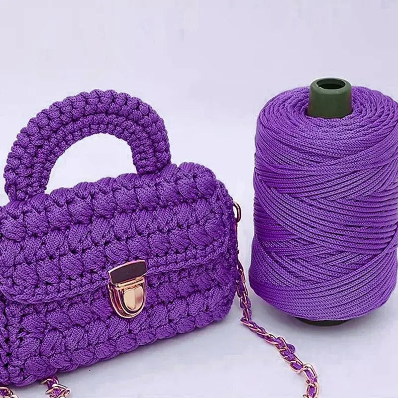 Ice Yarn Crochet Thread for Summer Bags, Hats & Home Crafts