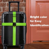 Secure Adjustable Luggage Strap with Combination Lock