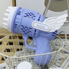Rocket Bubble Gun with Lights - 32 Holes Automatic Blower for Kids