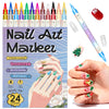 3D Nail Art Pens Set with Dual Tips