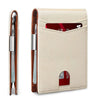 Slim RFID-Blocking Carbon Fiber Leather Wallet
