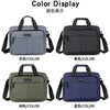 Large-Capacity Men's Messenger Bag with A4 Compatibility
