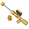Dual-Size Refrigerant Valve Core Remover & Installer Kit with 10 Spare Cores