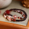 Double Circle Crystal Bead Bracelet