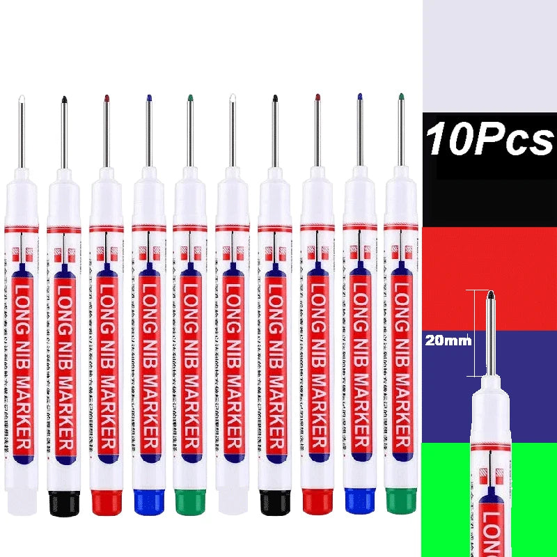 Waterproof Deep Hole Paint Markers for Metal & Woodworking