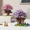 Cherry Blossom Tree Building Set with LED Lights