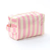 Striped Travel Toiletry Bag for Women