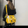 Harajuku Nylon Crossbody Bag with Adjustable Strap