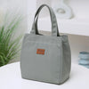 Insulated Lunch Bag with Top Handle for Work