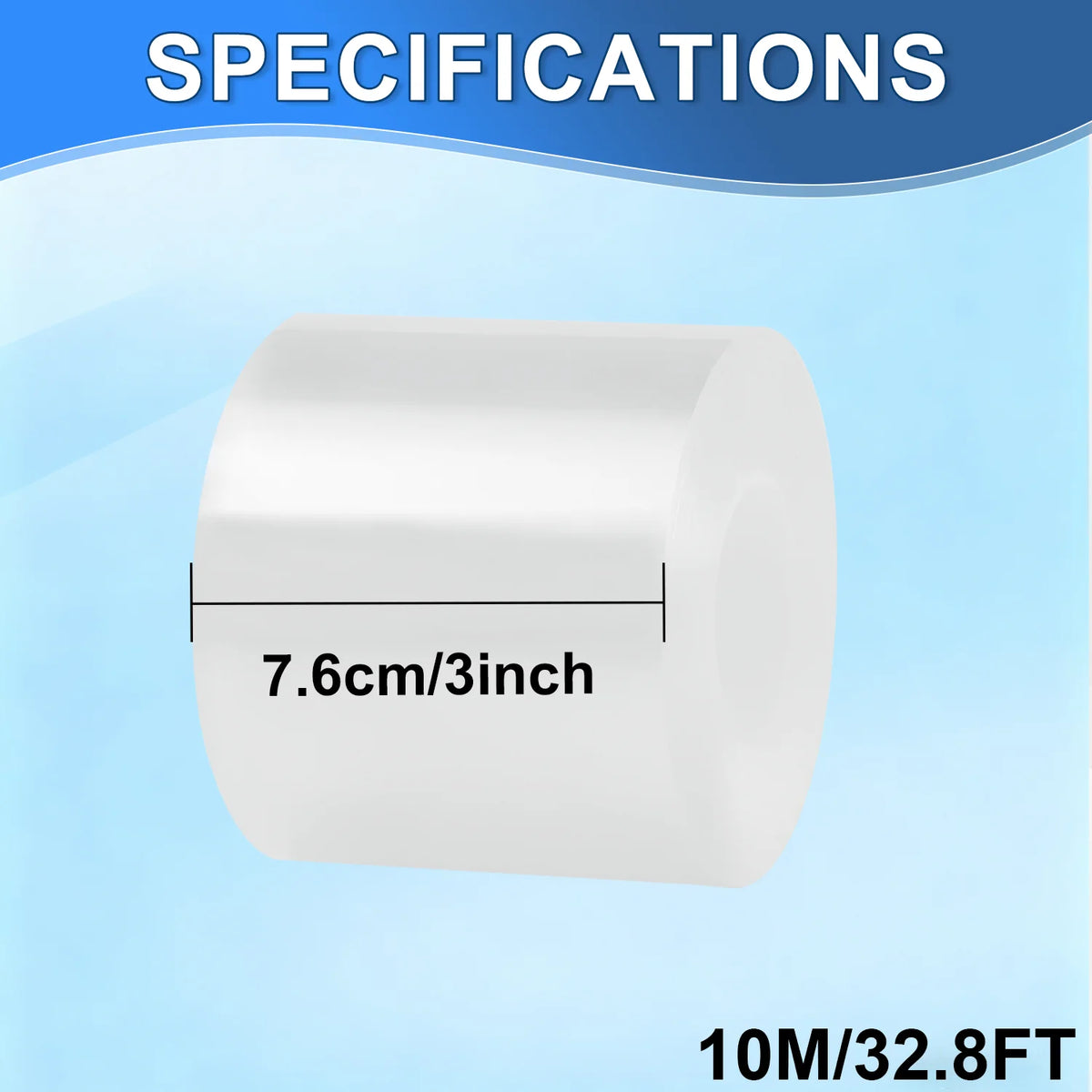 Transparent Weather Sealing Tape for Doors and Windows